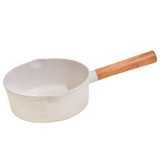 Dr.HOWS Omiza感應爐適用多功能深平底鍋, 乳白色, 20cm, 1個