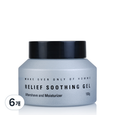 엠도씨 릴리프 수딩 겔, 100g, 6개