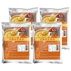 馬玉山 田園南瓜濃湯, 1kg, 4個