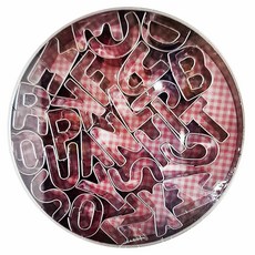 日本 SALUS佐藤金屬 餅乾模組, 英文字母, 1個