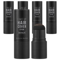 MACQUEEN NEWYORK Fake Up 髮際線遮瑕棒 2.5g, 5個, 自然黑