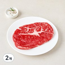 미국산 초이스 척아이롤 구이용 (냉장), 600g, 2개