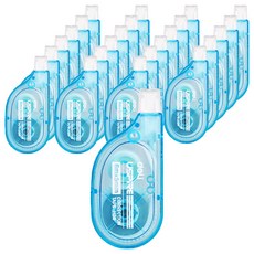 deLi 得力 迷你修正帶 5mm x 6m EH08-BX, 透明藍, 24個