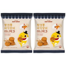핑크퐁 아기상어 미니약과, 375g, 2개