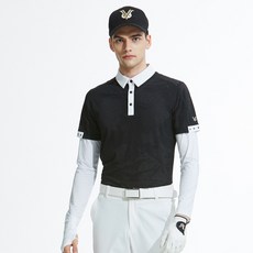 NEVERMINDALL 男士透氣沖孔涼感Polo衫