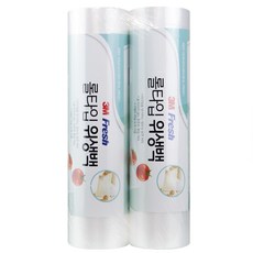 쓰리엠 Fresh 위생 롤백 대형 300 x 400 mm 400p, 2개