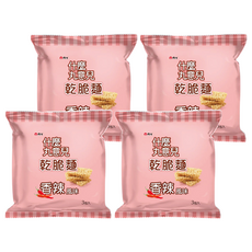 維力 什麼丸意兒 乾脆麵 香辣風味 3包裝, 105g, 4袋