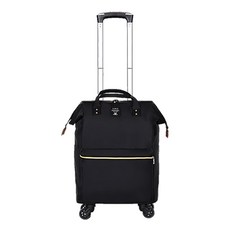 Well Life 悅生活 GoTrip微旅行 學院風揹拉兩用前開式拉桿行李袋 拉桿包/登機箱