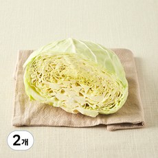 친환경 조각 양배추, 300g, 1개입, 2개