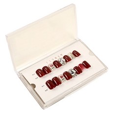 마켓감성 어텀무드 네일팁 30종 세트, NO 7, 1개