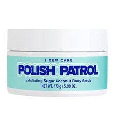 I DEW CARE Polish Patrol身體磨砂膏, 170克, 1個