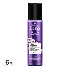 슈바츠코프 글리스커 파이버 테라피 워터 컨디셔너, 6개, 200ml