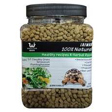 WEIYITER 維益特 陸龜草本配方成長飼料, 320g, 1罐