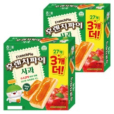 해태제과 후렌치파이 사과, 384g, 2개