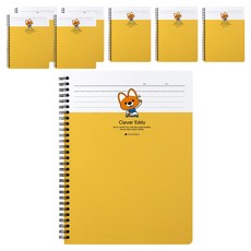 POPO FANCY Pororo 簡約彩色筆記本, 艾迪, 8個