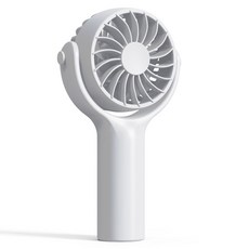 하이온 휴대용 미니 무선 손선풍기, H23, 화이트