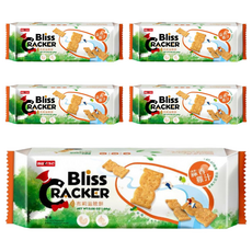 台灣優格餅乾學院 Bliss布莉滋脆餅 蒜香雞汁 酥脆涮嘴, 5包, 144g