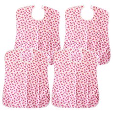 便利安 防水圍裙 粉紅色, 4個