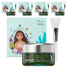 JKONA 海洋奇蹟緊緻水洗面膜 附矽膠刷, 5組, 1罐