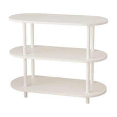 置物架 017-SY 60 x 30 x 66cm 白色 3層, 1組