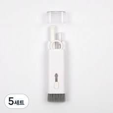 Ontree電腦手機萬用清潔刷組, 5組, 白色