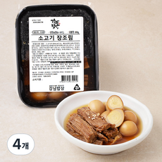 강남밥상 소고기 장조림, 300g, 4개