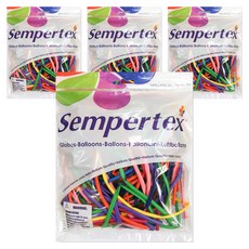 셈퍼텍스 요술풍선 160S, 혼합색상, 400개