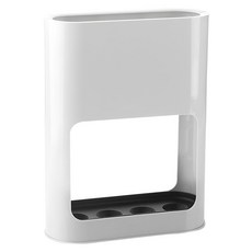 블럭마트 스탠드 현관 우산꽂이, 1개, 화이트