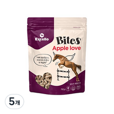 엑셀로 바이츠 말 과자 애플 러브, 5개, 750g
