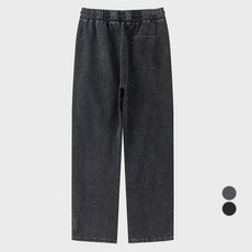 saintpain 男女通用 水洗色素寬版刷毛棉褲