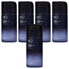 THE FACE SHOP 菲詩小舖 Neo Classic Homme黑麥芽萃取男士保濕緊緻化妝水, 130ml, 5瓶