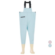 JumpingChickpea 兒童粉彩配色連身雨褲