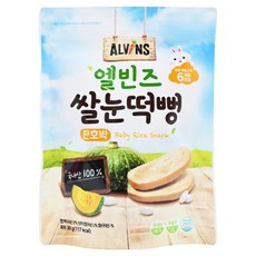 ALVINS 愛彬思 大米餅 6個月以上, 南瓜, 30g, 1包