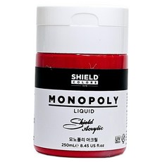 SHIELD 盾牌 Monopoly 壓克力顏料 616 中國紅, 1瓶
