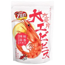 Zenzen 大蝦片 辣味蒜香, 220克, 1個