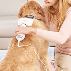 avec 寵物吹毛梳120*220*75mm ASD-101MW, 白色, 1組