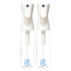 AIRAPHA 壓縮細霧噴霧瓶 300ml, 水晶白, 2個