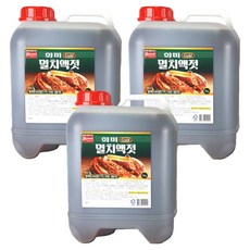 화미 멸치액젓, 9kg, 3개