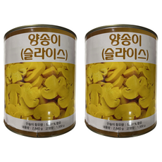청은 양송이 슬라이스, 2개, 2.84kg