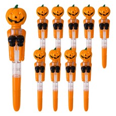 Indikay 萬聖節發光拳擊LED原子筆, 10個, 橘色