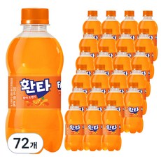 환타 오렌지 탄산음료, 300ml, 72개