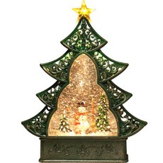 크리스마스 스노우볼 워터볼 트리형, 눈사람