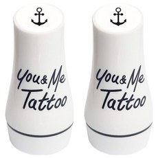 U&Me 紋身圖章新款L, 黑錨, 2個