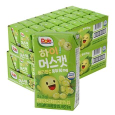 Dole 都樂 韓國果汁, 麝香葡萄口味, 120ml, 48入