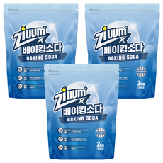 SUGAR BUBBLE Jium 粉末小蘇打, 2kg, 3個