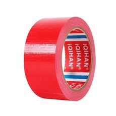 Dada 高黏度強力棉質膠帶 45mm x 50m, 紅色, 1個