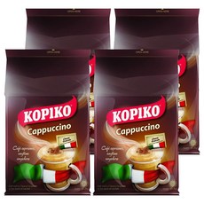 KOPIKO 三合一咖啡 卡布奇諾風味, 25g, 10入, 4袋