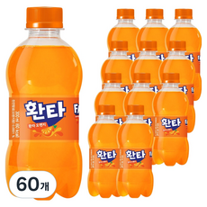 환타 오렌지 탄산음료, 300ml, 60개