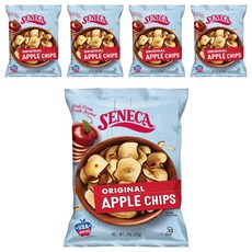 Seneca 蘋果脆片 原味, 5包, 20g