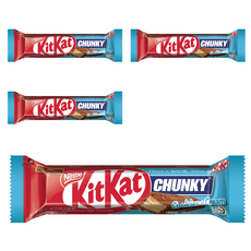 Nestle 雀巢 KitKat Chunky 巧克力餅乾奶油風味, 38g, 4個